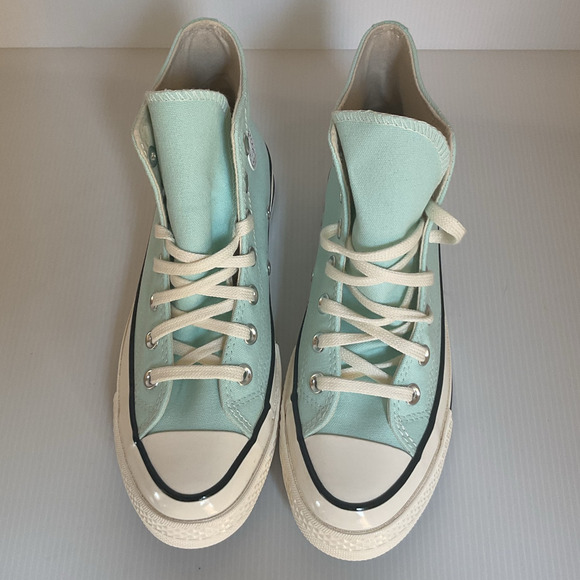 NEW Converse Chuck Taylor All Star High Tops Mint Green Women 7.5 / Men 5.5 NWT - Picture 6 of 10